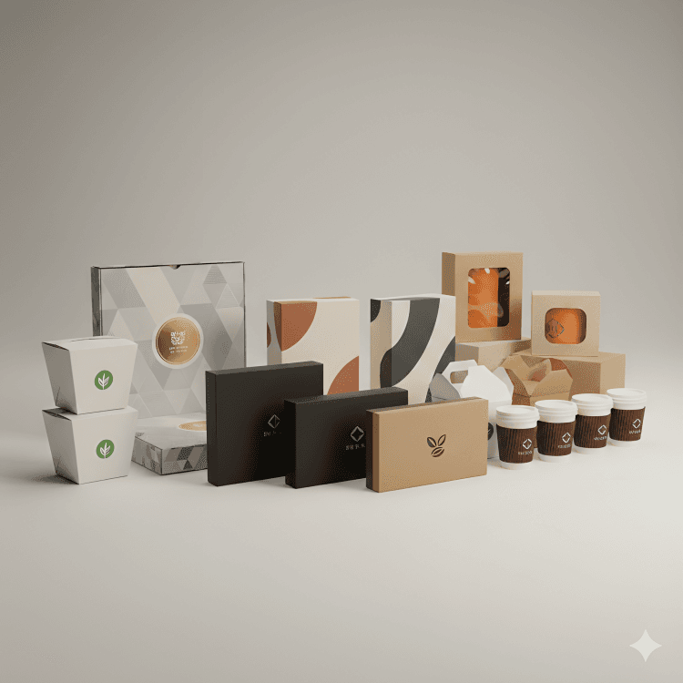 Custom branded pizza box